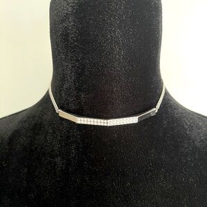 Touchstone Crystal by Swarovski Pave Choker Necklace